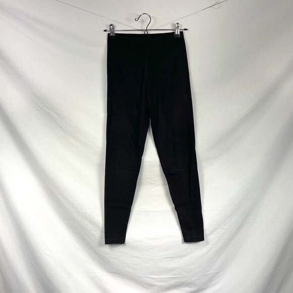 Simply Vera Vera Wang Women's Black Mid-Rise Capri Leggings Size S - Picture 1 of 8